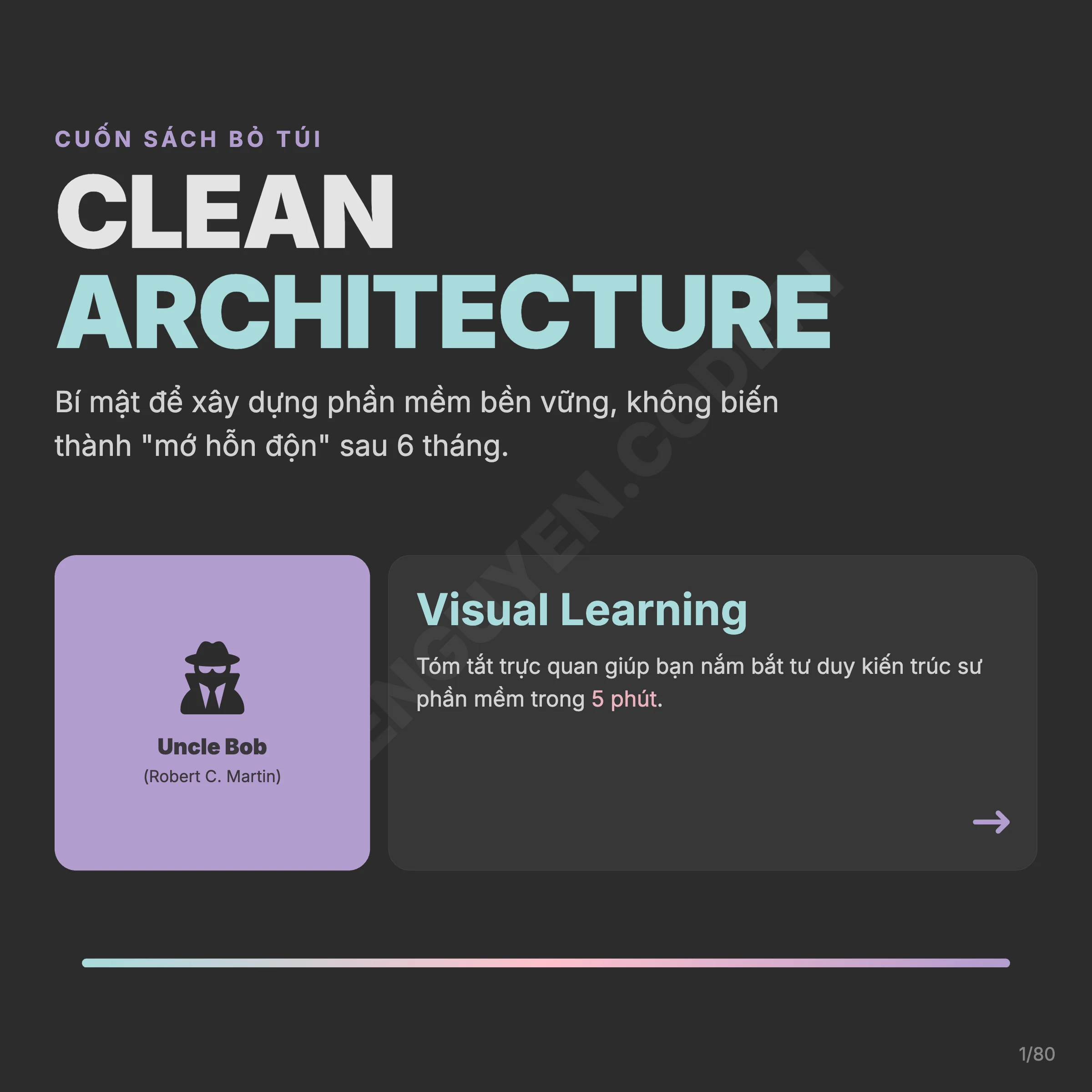 Tóm tắt sách Clean Architecture
