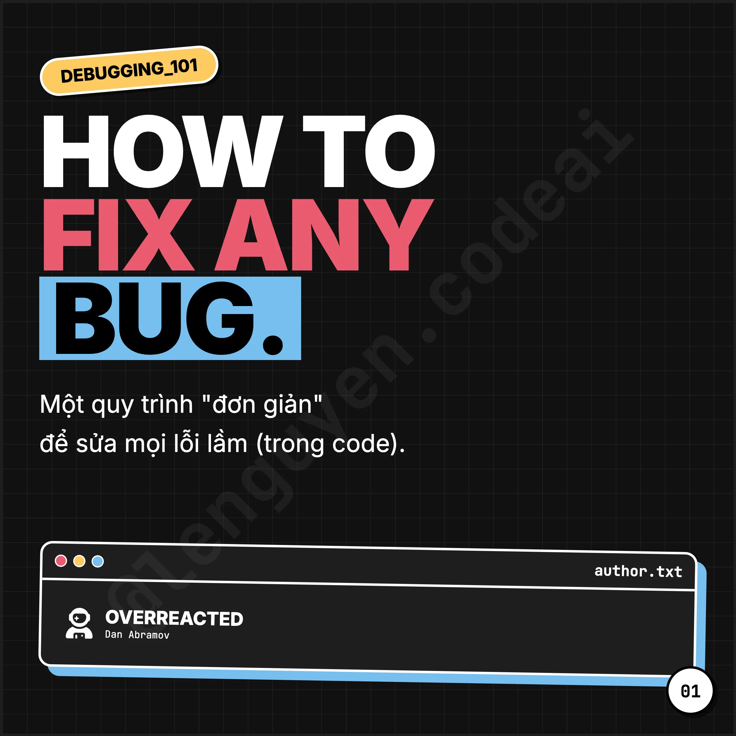 Kỹ thuật Vibe Debugging của Dan Abramov